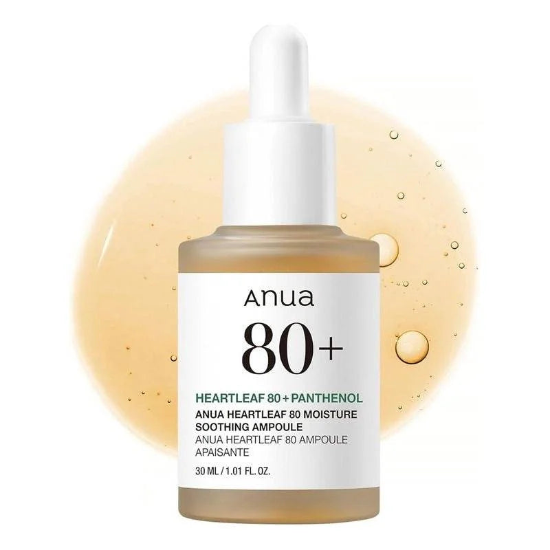ANUA 80+ Heartleaf 80 + Panthenol Ampoule - Alire Beauty